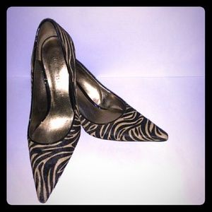 Nine West, Ralph Lauren, Audrey Brook heels.